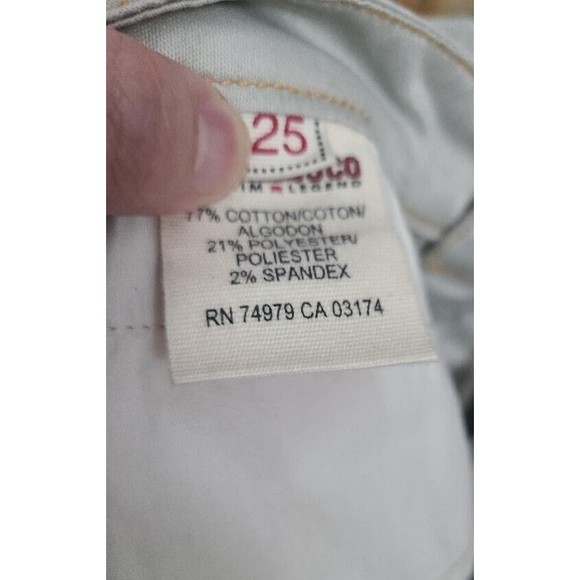 Parasuco Vintage Light Wash Jeans Pants Women's Site 25 NWT!! - Picture 11 of 11